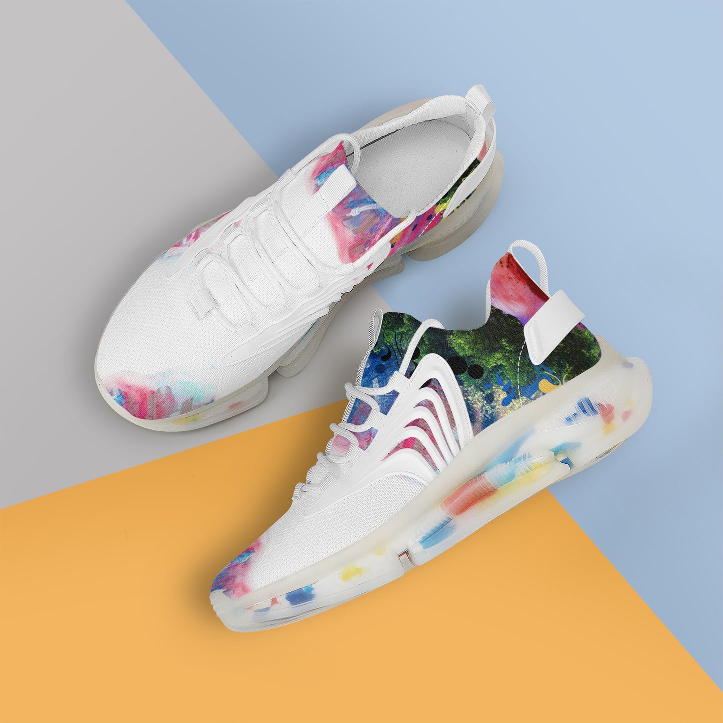 SF_S35 Air Max React Sneakers - White