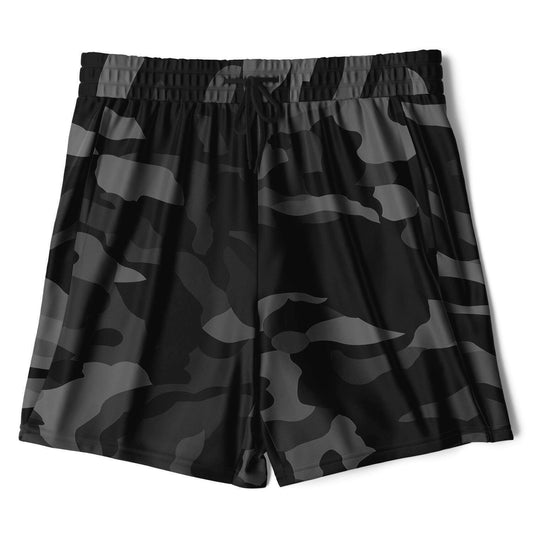 Camo Black w/Digital Fringe Inspired 2-in-1 Shorts