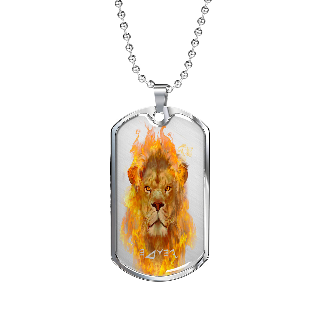 Fiery lion of juda