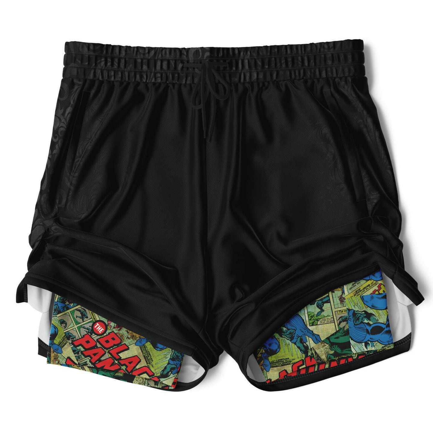 Comic Inspired 2-in-1 Shorts