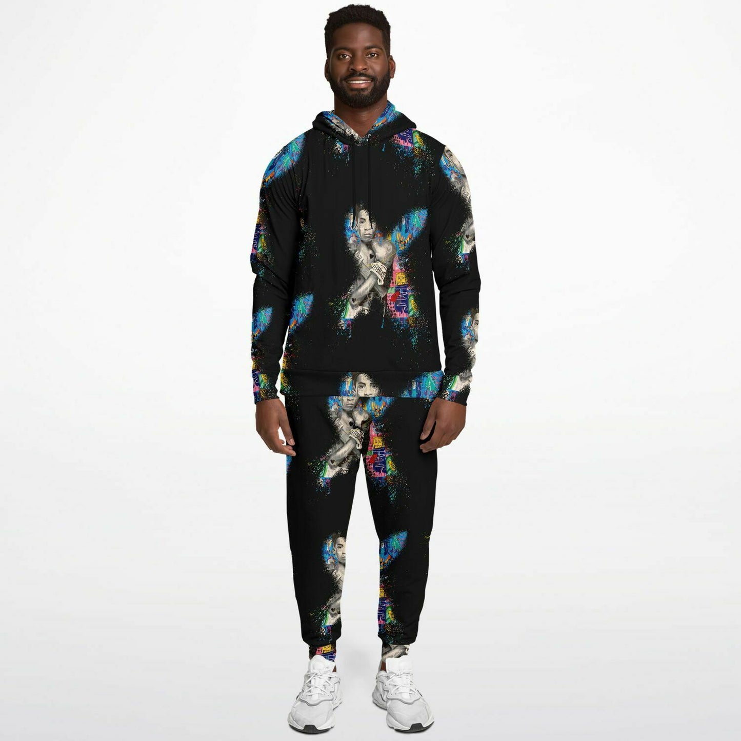 Fighter Graffiti Sweat Suit