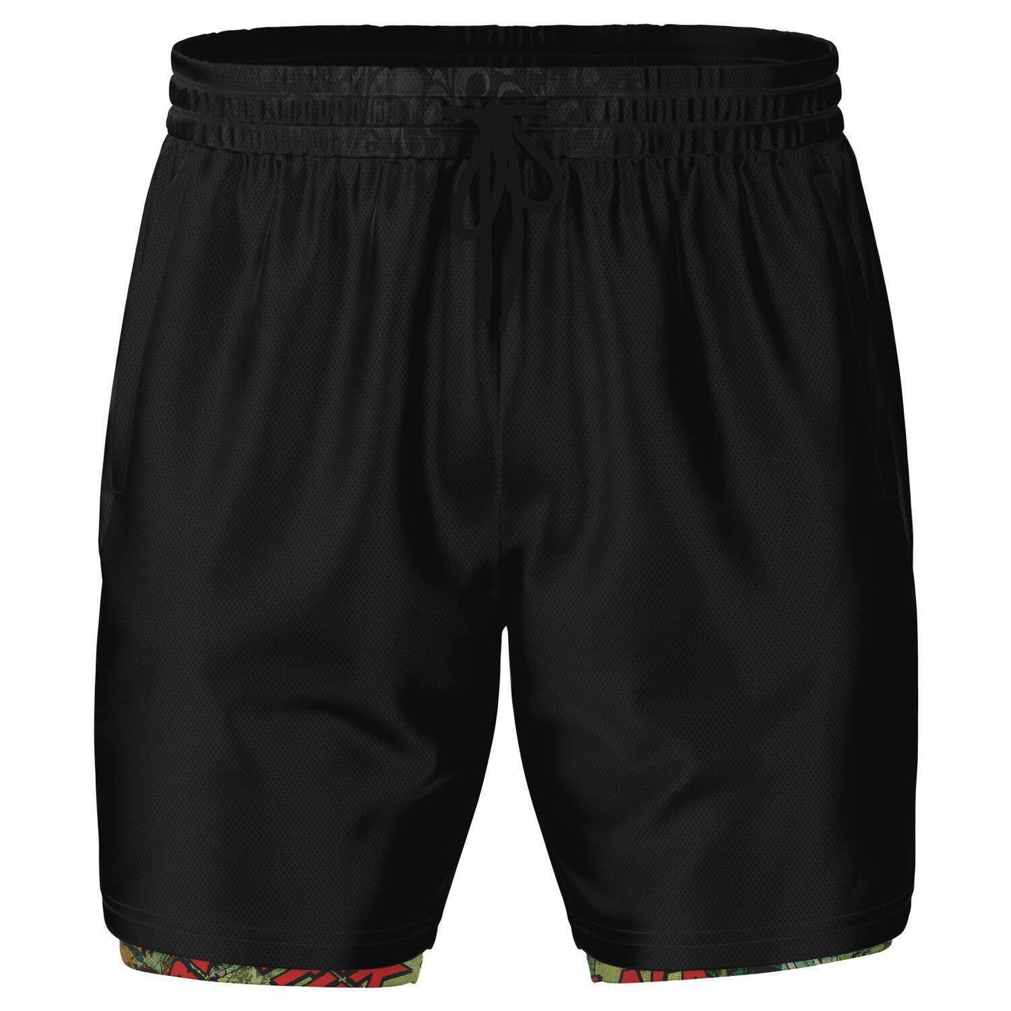 Comic Inspired 2-in-1 Shorts