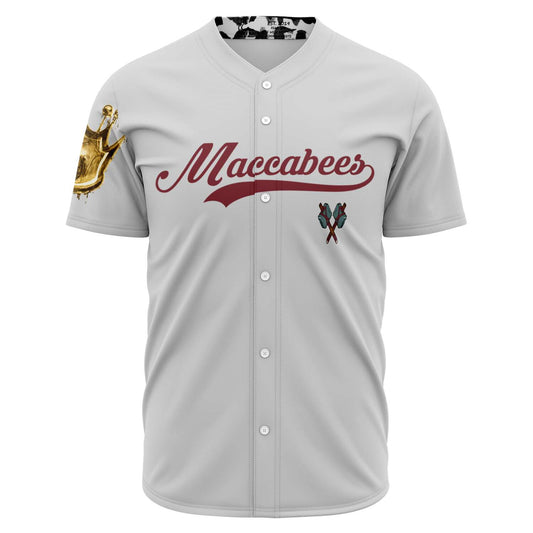 Hebrew Israelite Grey Maccabees Jersey