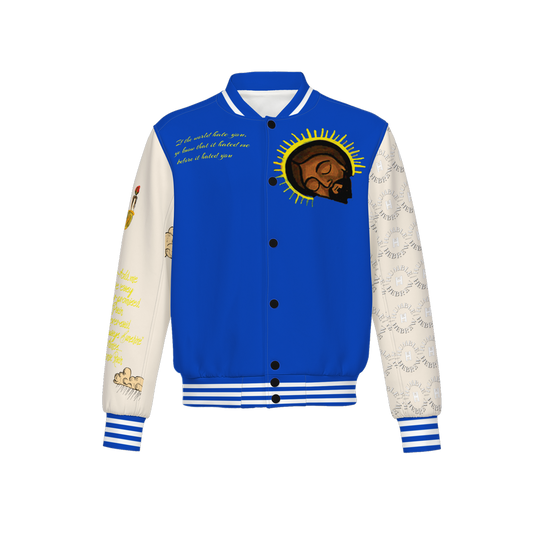Unarmed Men's Light Bomber Royal Blue Sports Jacket